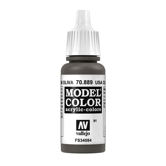 Vallejo Model Color: Olive Brown (70.889)