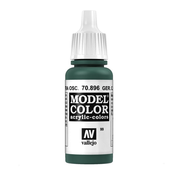Vallejo Model Color: German Camouflage Extra Dark Green (70.896)