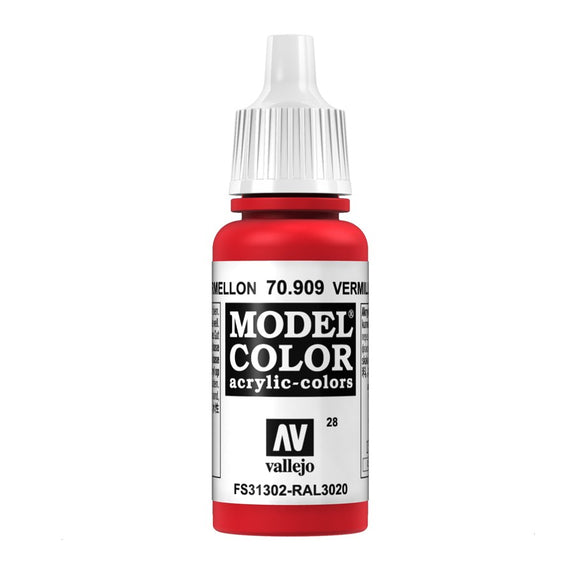 Vallejo Model Color: Vermilion (70.909)