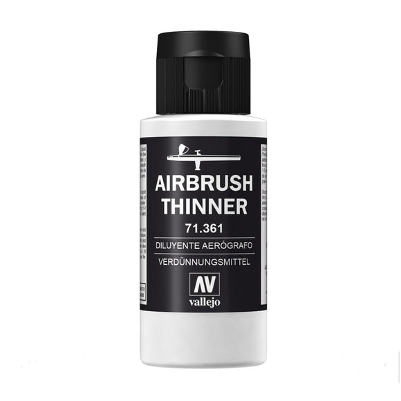 Vallejo Auxiliaries: Airbrush Thinner (60ml) (71.361)