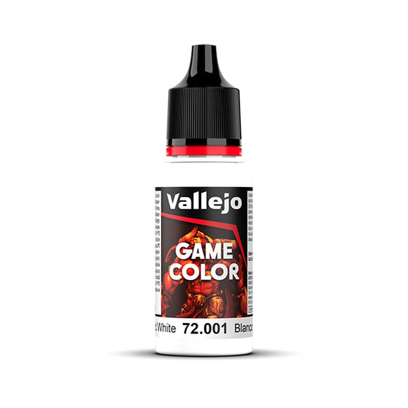 Vallejo Game Color: Dead White (72.001) - New Formula