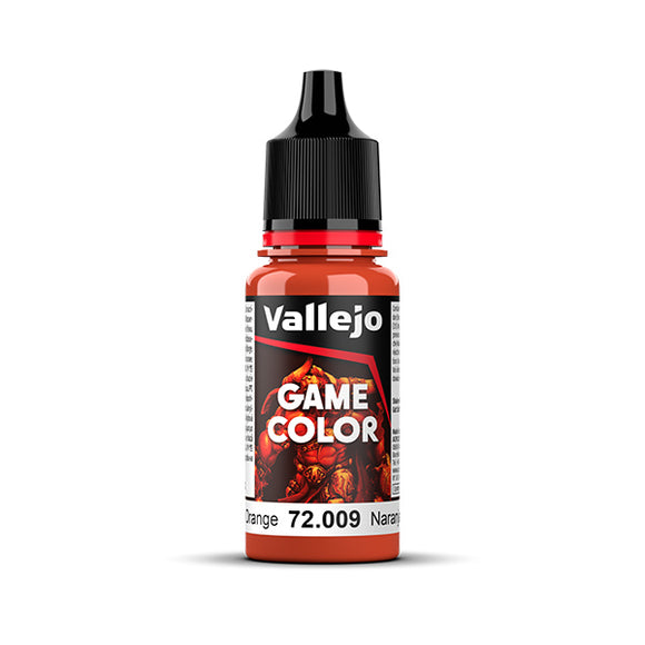 Vallejo Game Color: Hot Orange (72.009) - New Formula