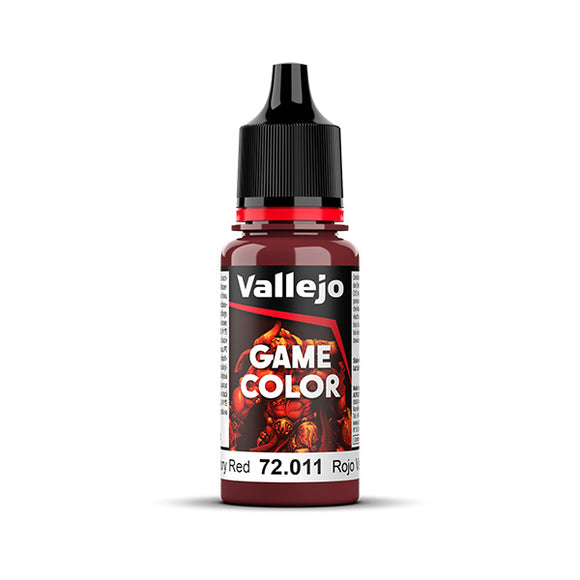 Vallejo Game Color: Gory Red (72.011) - New Formula