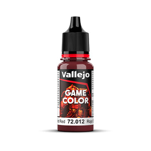 Vallejo Game Color: Scarlet Red (72.012) - New Formula