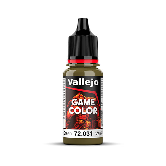 Vallejo Game Color: Camouflage Green (72.031) - New Formula