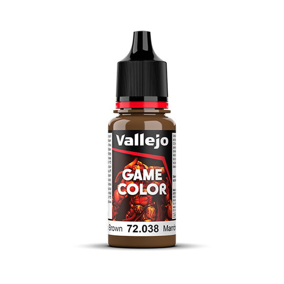Vallejo Game Color: Scrofulous Brown (72.038) - New Formula