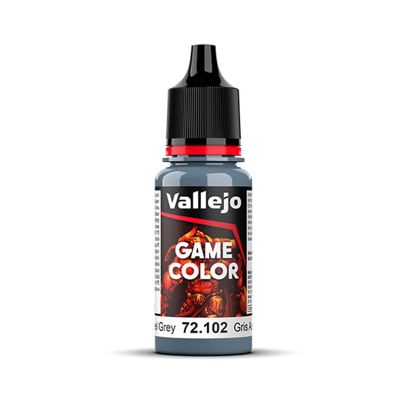 Vallejo Game Color: Steel Grey (72.102) - New Formula