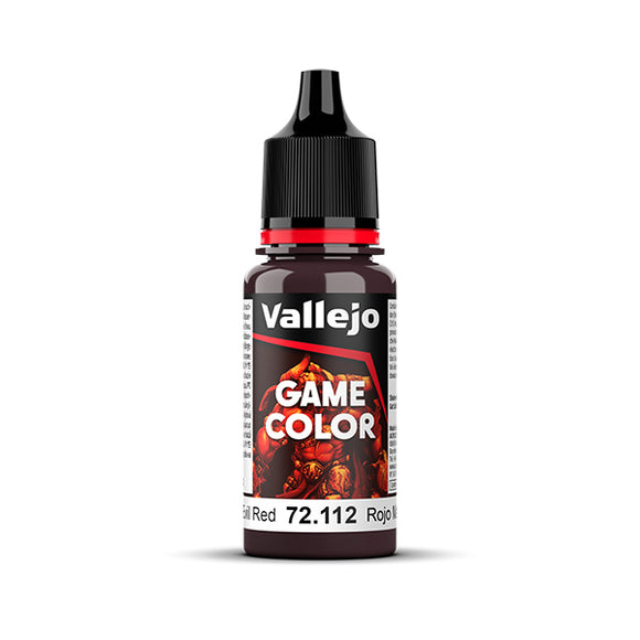 Vallejo Game Color: Evil Red (72.112) - New Formula
