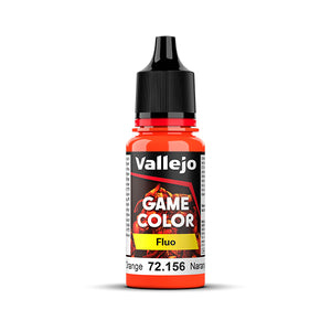 Vallejo Game Color: Fluorescent Orange (72.156) - New Formula