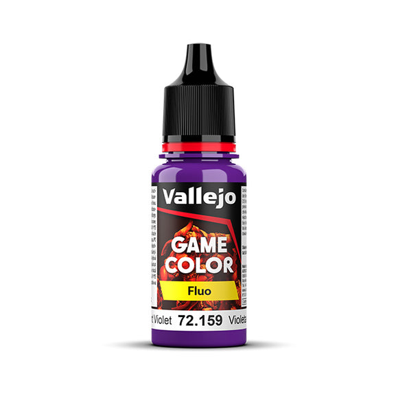 Vallejo Game Color: Fluorescent Violet (72.159) - New Formula