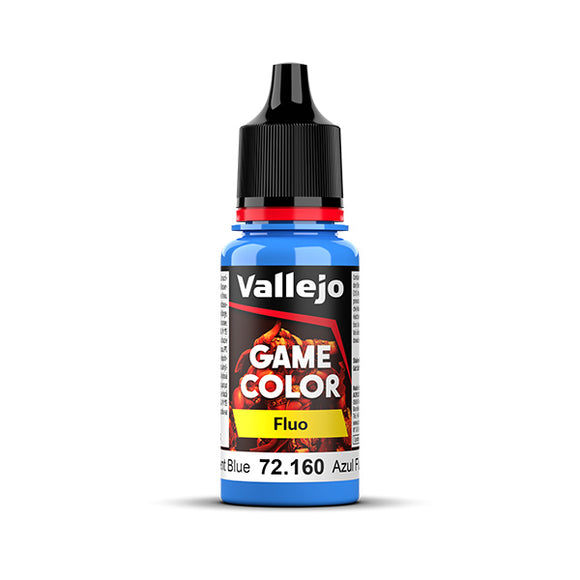 Vallejo Game Color: Fluorescent Blue (72.160) - New Formula