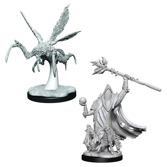 Critical Role Unpainted Miniatures: Core Spawn Emissary & Seer (90368 ...